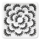 Veleasha Lashes wispy 18mm 3D faux mink strips for natural definition.