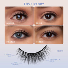 Velour close-up illustrating easy press-on application on clean lids.
