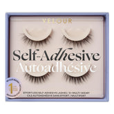 Velour Effortless lashes pack front showing pre-glued design for easy wear.