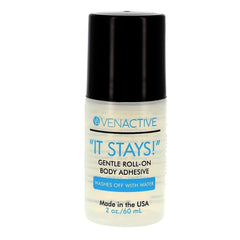 VenActive It Stays roll-on bottle, compact for easy all-day use.