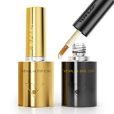 Venalisa no-wipe gel top coat provides a high gloss and long-lasting shine