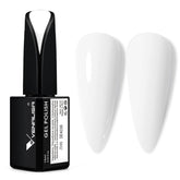 Venalisa Pure White gel polish bottle with vibrant color for salon-ready nails