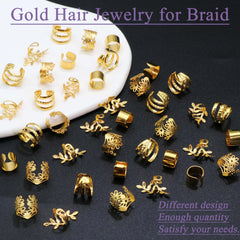 Venofen cuffs ajustables para trenzas, fáciles de colocar sin herramientas.