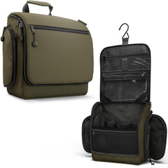 VENTURE 4TH hanging toiletry bag with 18 compartments for organized travel