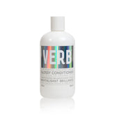 Acondicionador VERB Brillante en botella, aporta suavidad y brillo al cabello.