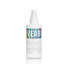 VERB brillo para cabello en botella; proporciona hidratación y brillo.