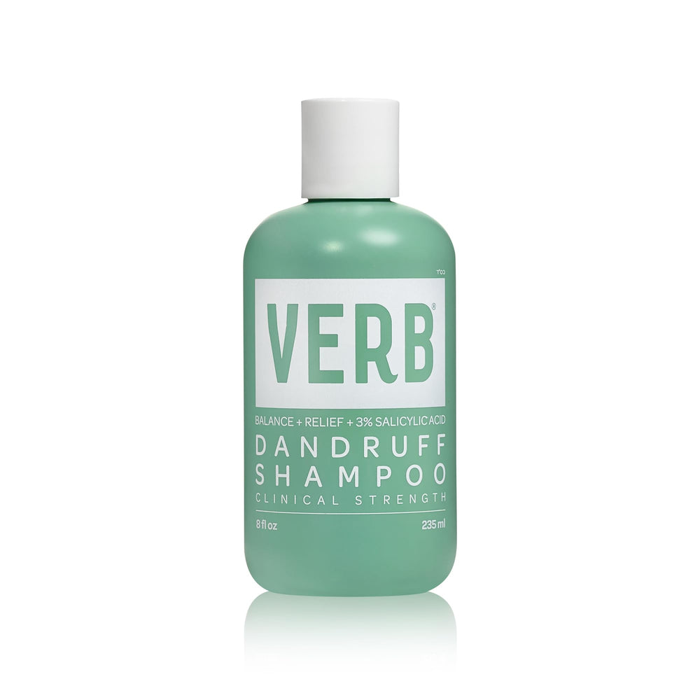 VERB Champú Anticaspa: botella visible para uso suave diario.