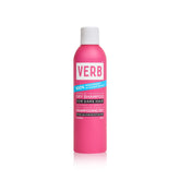 VERB Dry Shampoo Dark Tones bottle blends into dark hair, refreshing scalp