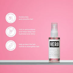 VERB Ghost Oil: destacado-brillo-natural para cabello suave