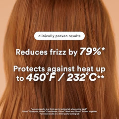 VERB Ghost Primer con aceite de moringa suaviza y humecta el cabello.