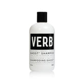 VERB Ghost Shampoo bottle with moringa oil for weightless cleansing.