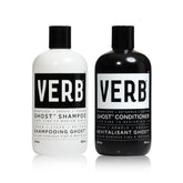 VERB Ghost Shampoo bottle with weightless formula ideal for fine hair.
