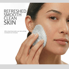 VerdeVida buff-puf style pad exfoliation smooths texture and removes oil.