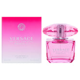 Versace Bright Crystal Absolu bottle front shows elegant feminine design