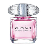 Versace Bright Crystal bottle front view for radiant daily wear