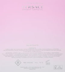 Versace Bright Crystal box packaging highlighted for premium presentation