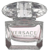 Versace Bright Crystal mini bottle pour for on-the-go touch-ups.