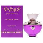 Versace Dylan Purple women bottle showcased, highlighting its bright floral fruity character for everyday elegance.