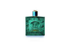 Versace Eros bottle side view with premium finish for daily wear