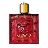 Versace Eros Flame bottle front for bold evening wear.
