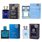 Versace Eros mini EDT bottle offers bold luxury in a portable 0.17 oz format.