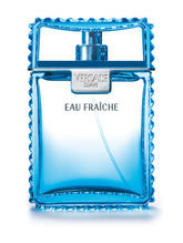 Versace Man Eau Fraiche bottle front view for daily freshness