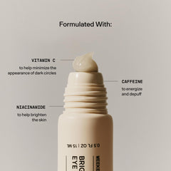 Versed Weekend Glow Eye Gel: textura suave que hidrata y se absorbe rápido.