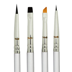 Vertex Eyeliner Brush Pencil Precision for clean lines and sharp edges.