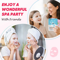 VESPRO rose mask for soothing moisture and a dewier complexion.