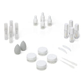 Vessara mini dropper bottle clear for on-the-go serums and samples