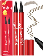 Vevivia Beauty: cejas naturales con dos lápices y punta 4.