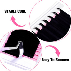 VEYES INC cashmere easy fan tray with high temperature tech for durable curvature and neat roots