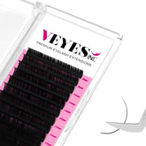 VEYES INC Classic Volume Lashes tray front view for precise lash fans