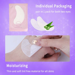 Textura hidrogel densa de VEYES INC para contorno de ojos.