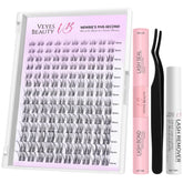 VEYESBEAUTY Aliva cluster lashes tray for quick, customizable at-home lash looks.