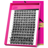 VEYESBEAUTY lash clusters fluffy extensions deliver voluminous, wispy lashes for all-day wear.