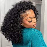 VFFTI kinky curly half wig 18in style in motion for natural movement
