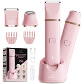 VG VOGCREST bikini trimmer front view showcases compact travel-ready design