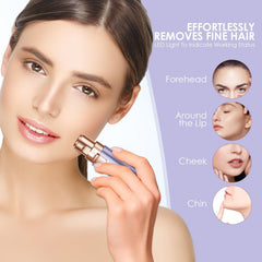 VG VOGCREST rechargeable mini shaver with USB charging for on-the-go touch-ups.