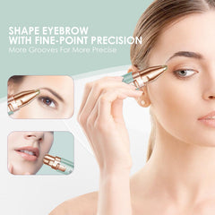 VG VOGCREST Eyebrow Trimmer is compact and travel-ready for on-the-go grooming.
