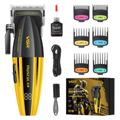 VGR 285 front view shows compact design for precise fades.