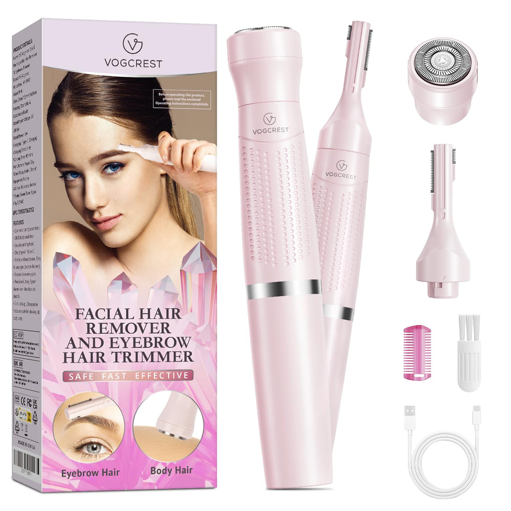 VG VOGCREST face shaver head for quick, gentle facial hair removal.