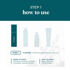 VI DERM Willow bark mild exfoliation visual for a renewed, smooth complexion.