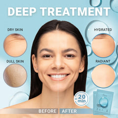 VIABEAUTY aplicación rápida para cuidado facial de 20 minutos.