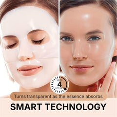 Viabeauty mascarilla hidrogel facial con hidratación intensa para la piel