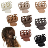 Viabty pinzas garra con dientes dobles para cabello fino, agarre seguro.
