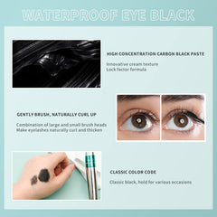 VIBELY 4D silk fiber lashes close-up for deep color and length