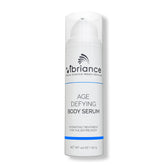 Vibriance Age Defying Body Serum bottle showing premium packaging and deep hydration.