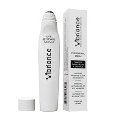Vibriance Eye Renewal Serum bottle for lightweight hydration around the eyes.