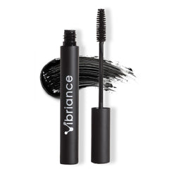 Vibriance Volumizing Tubing Mascara soft black bottle defines lashes with tubing formula and gentle moisture.